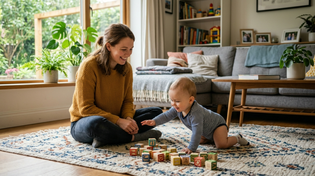 Desenvolvimento do bebê mês a mês com estímulos adequados em casa